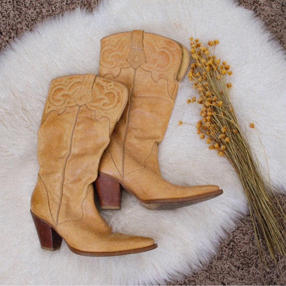 Vintage cowboy boots women’s 7